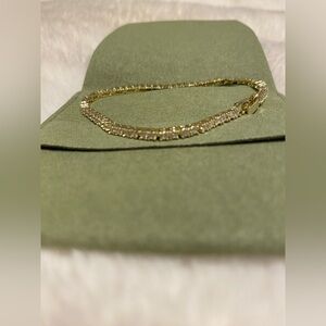 Tennis Bracelet 14K Gold Plated Cubic Zirconia | 4mm CZ